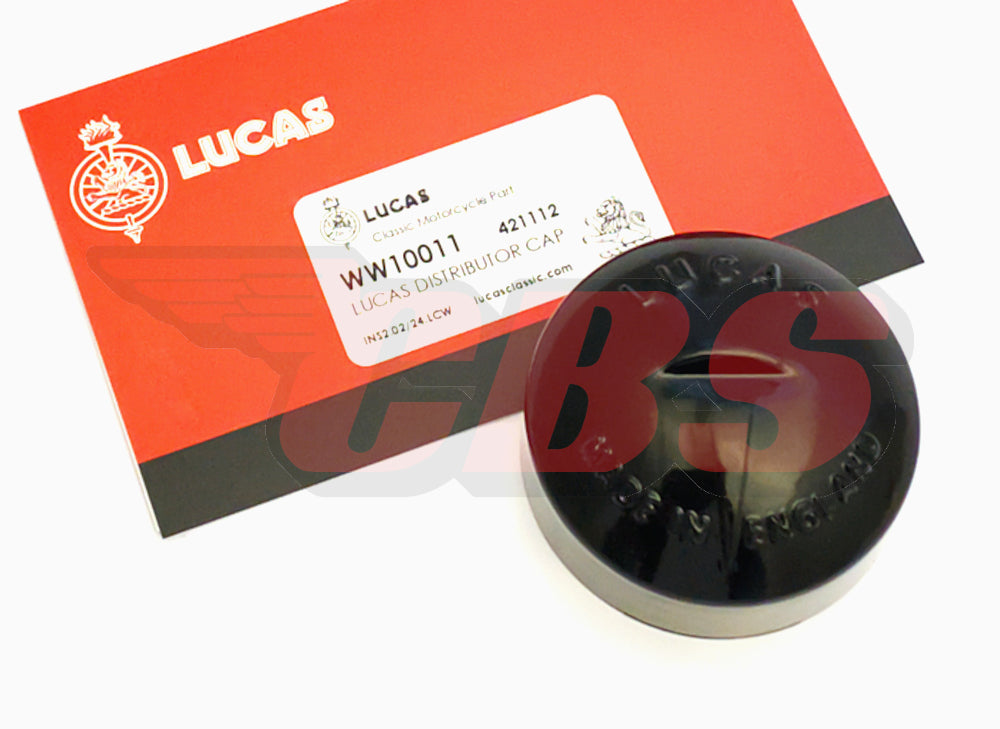 Genuine Lucas Classic 15D1 Distributor Cap 421112 – Fits BSA C15 B40 Triumph T20 Cub