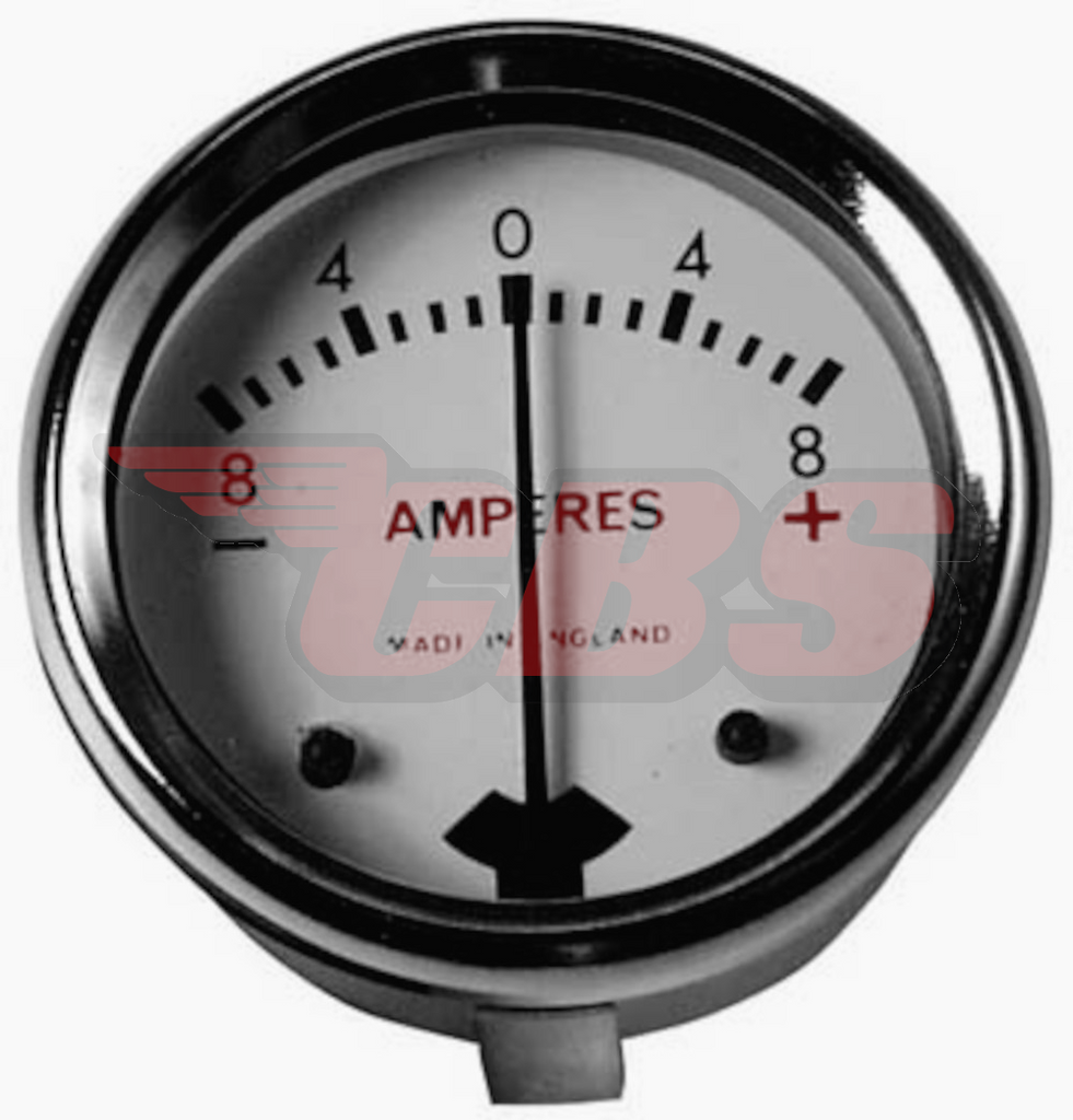 Lucas Type (Reproduction) Ammeters Choose Size / Voltage