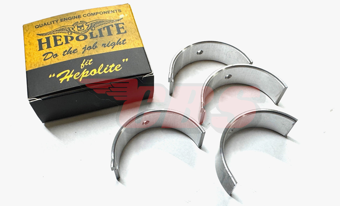 BSA Rod Bearing Shells by Hepolite A50 A65