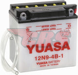 12N9-4B1 Lead Acid 12V Motorcycle Battery - Yuasa