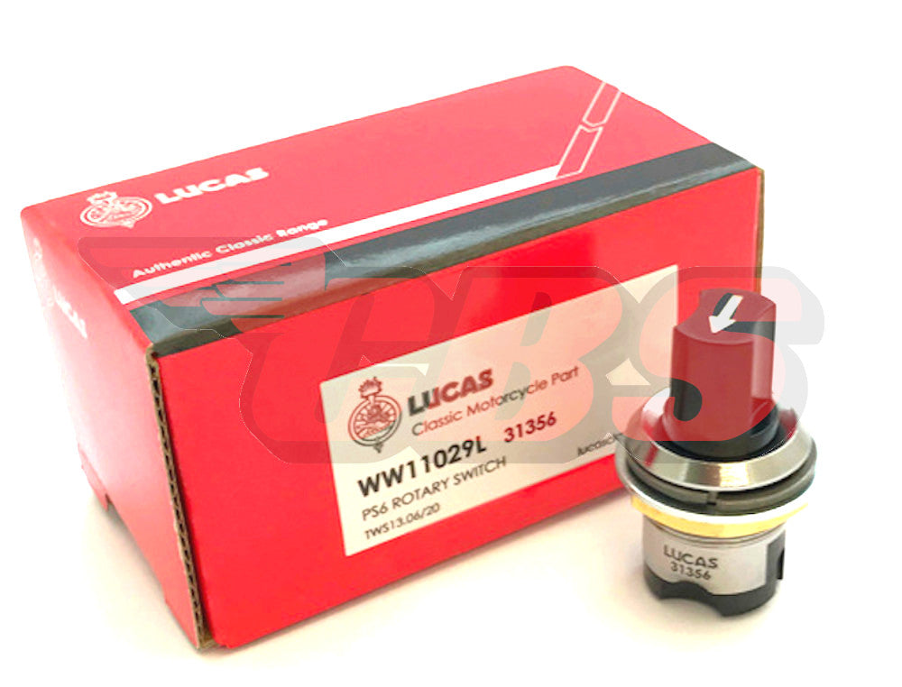 Lucas PS6 Lighting Rotary Switches – Classic British Spares