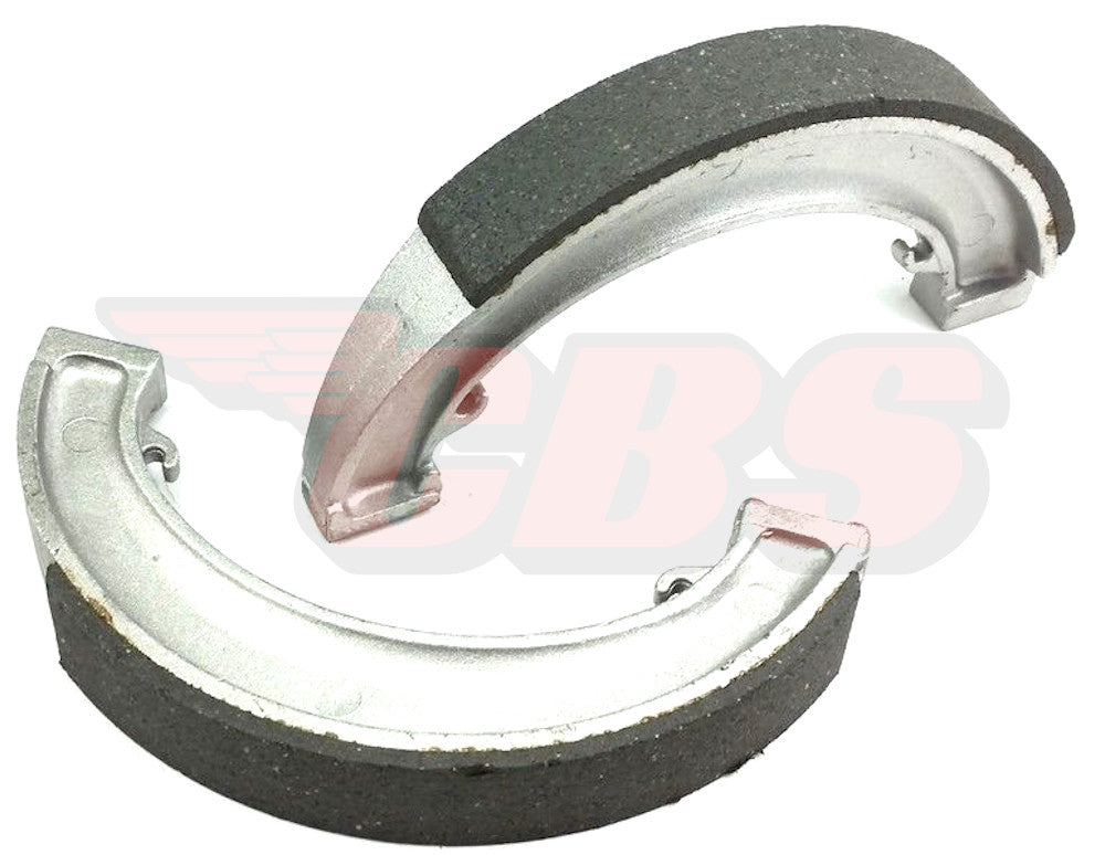 Triumph 8" Full Width Hub Front Brake Shoes - (1 SET) - 37-1410 & 37-1411 - 1958-65