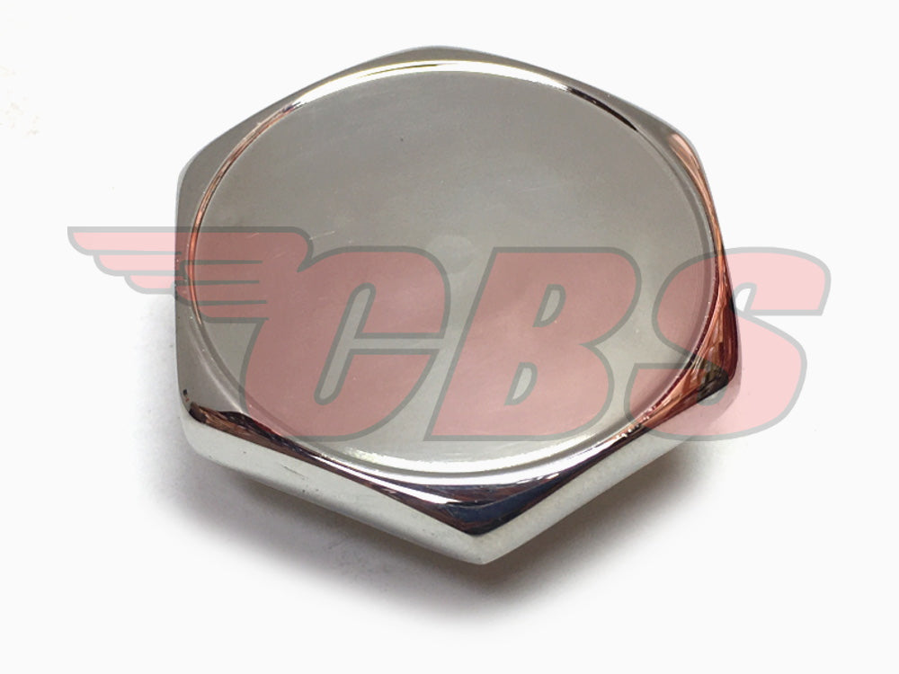 97-4395 Triumph T140 / TR7 Fork Nut - Stainless Steel