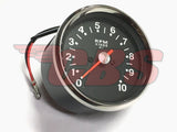 4:1 - Smiths Black Face Tachometer - EMGO