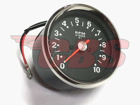 4:1 - Smiths Black Face Tachometer - EMGO