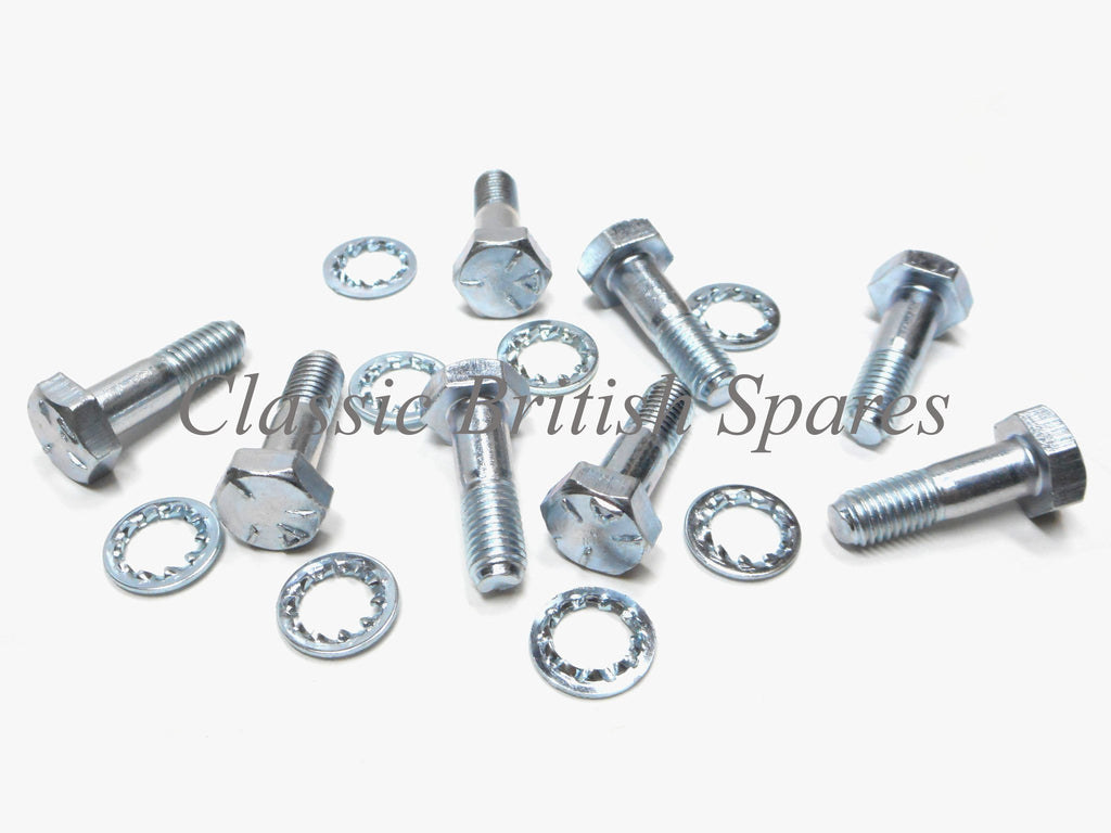 Triumph Conical Rear Wheel Sprocket Bolt Set 14-0207 For 1971-75 TR6 T120 TR7 T140, BSA