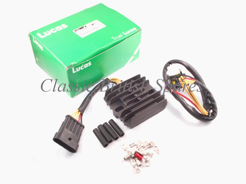 thumbnail image 2 of Genuine Lucas 12v Single Phase Rectifier-Regulator – 120W – Classic Part SPR120W 2 of 5