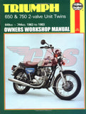 1963-1983 Triumph 650 / 750 Haynes Manual