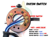 WIPAC DUCON SWITCH WIRING