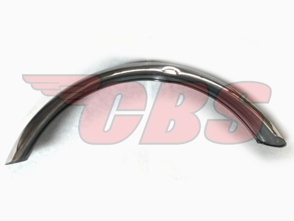 Triumph Front & Rear Fenders - (Stainless Steel / Raw Steel) - TR6