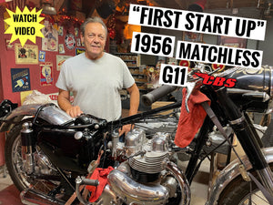 First Start Up (1956 Matchless G11)
