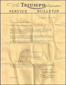 Service Bulletin: Flywheel Stop Pin Tool