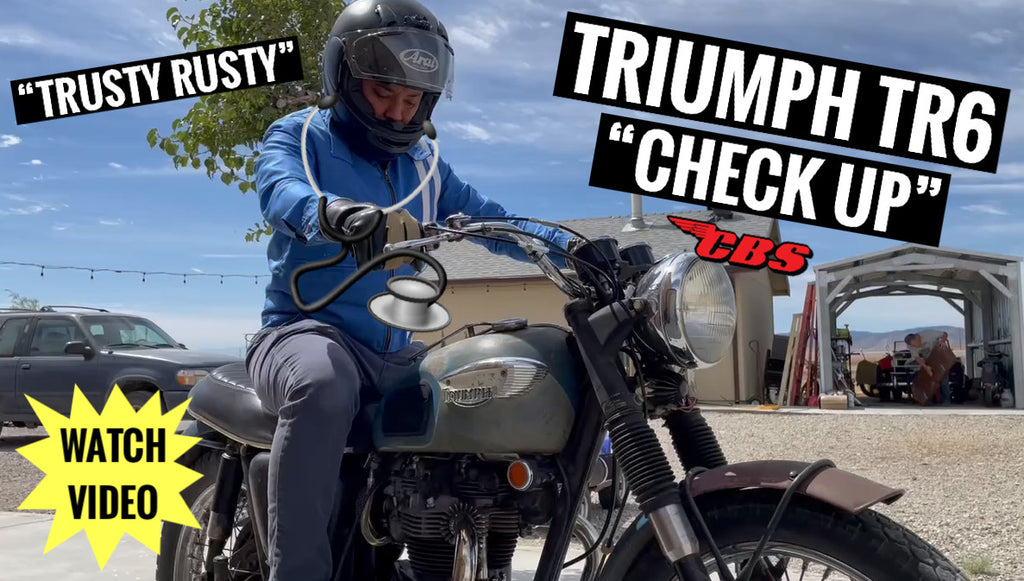 Triumph TR6 “Check Up” (Trusty Rusty)