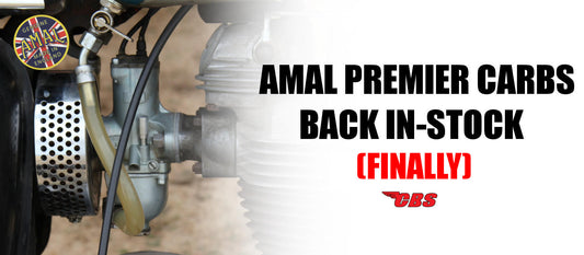 AMAL PREMIER CARBURETORS BACK IN-STOCK