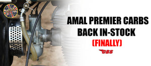 Amal Premier Carbs Back In-Stock (Finally)