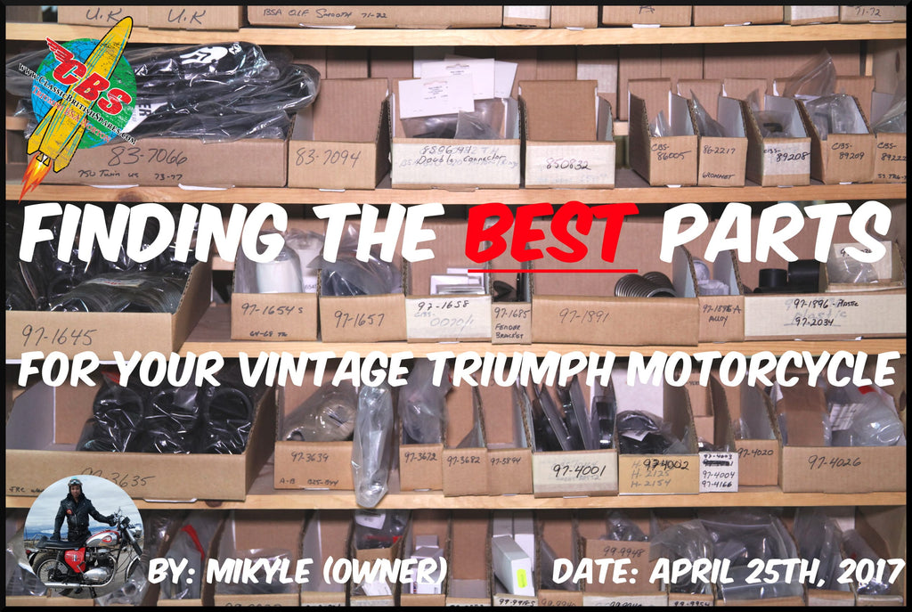 Finding the Best Parts for Your Vintage Triumph Motorcycle