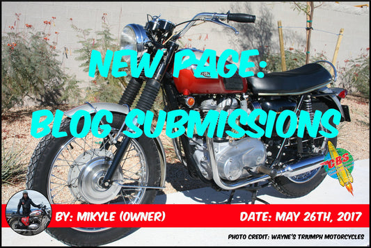 New Page Blog Submissions