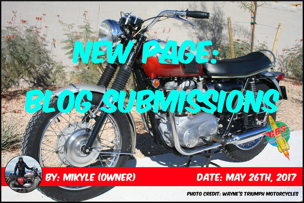 New Page: Blog Submissions