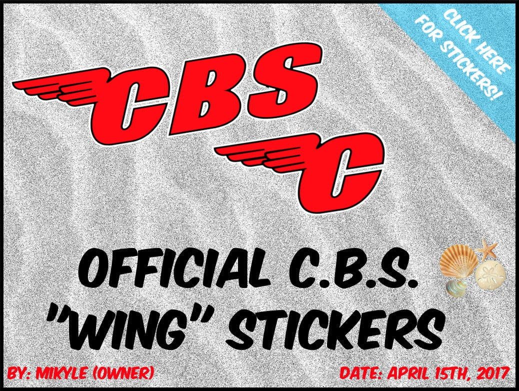 Cba Sticker Official C.B.S.