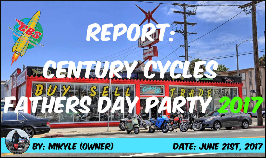 Report: Century Cycles Fathers Day Party 2017