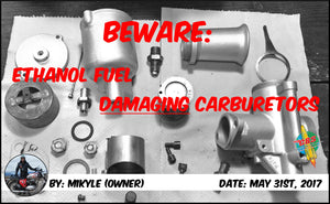 Beware: Ethanol Fuel Damaging Carburetors
