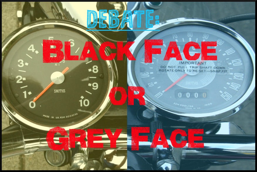 Debate: Black Face Or Grey Face?
