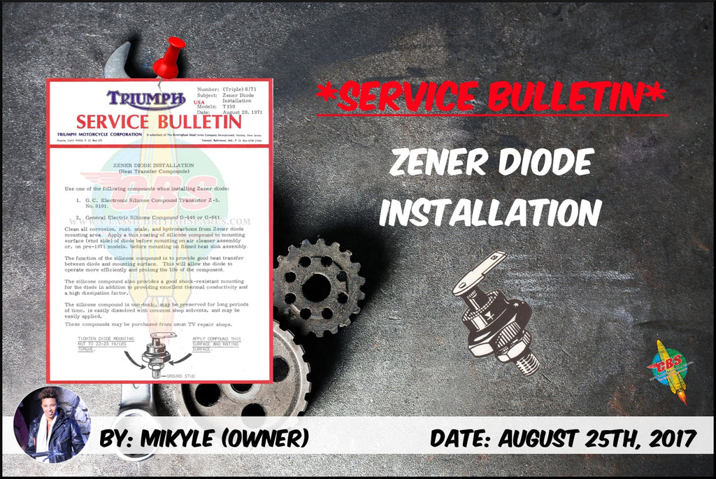 Service Bulletin: Zener Diode Installation