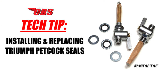 Tech Tip: Installing Triumph Petcock Seals
