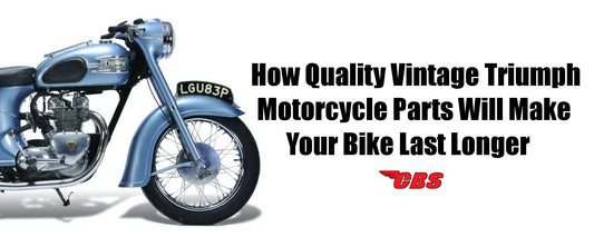 Vintage Triumph Motorcycle Parts Will Make Your Bike Last Longer Blog Cover