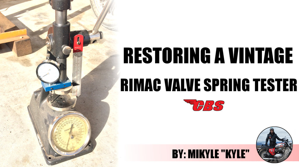 Restoring A Vintage Rimac Valve Spring Tester