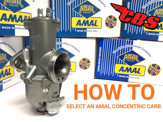 Selecting An Amal Concentric Carb