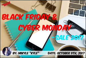 Black Friday & Cyber Monday Sale 2017