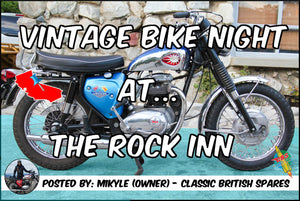 Vintage Bike Night At The Rock Inn