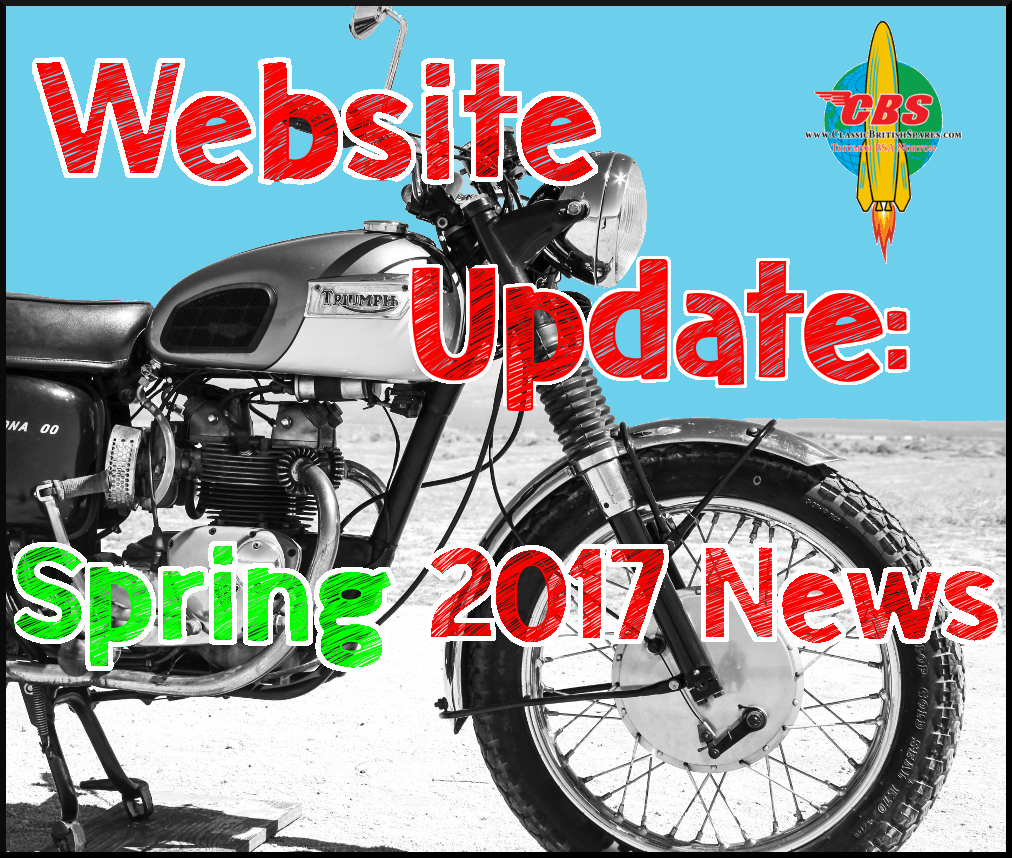 Website Update: Spring 2017 News
