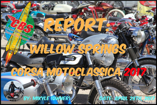 Corsa Motoclassica Report Banner