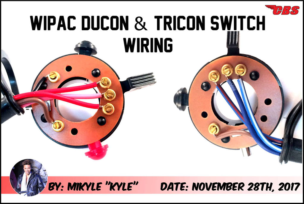 Wipac Ducon & Tricon Switch Wiring