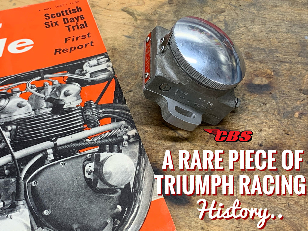 A Rare Piece Of Triumph Racing History