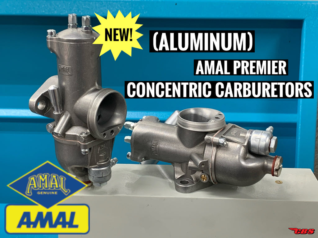New Product: (Aluminum) Amal Premier Concentric Carburetors