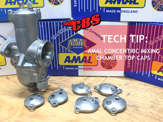 Amal Concentric Mixing Chamber Top Caps