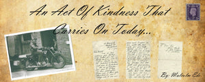 An Act Of Kindness That Carries On Today