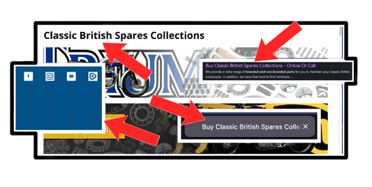 Fake Classic British Spares Site
