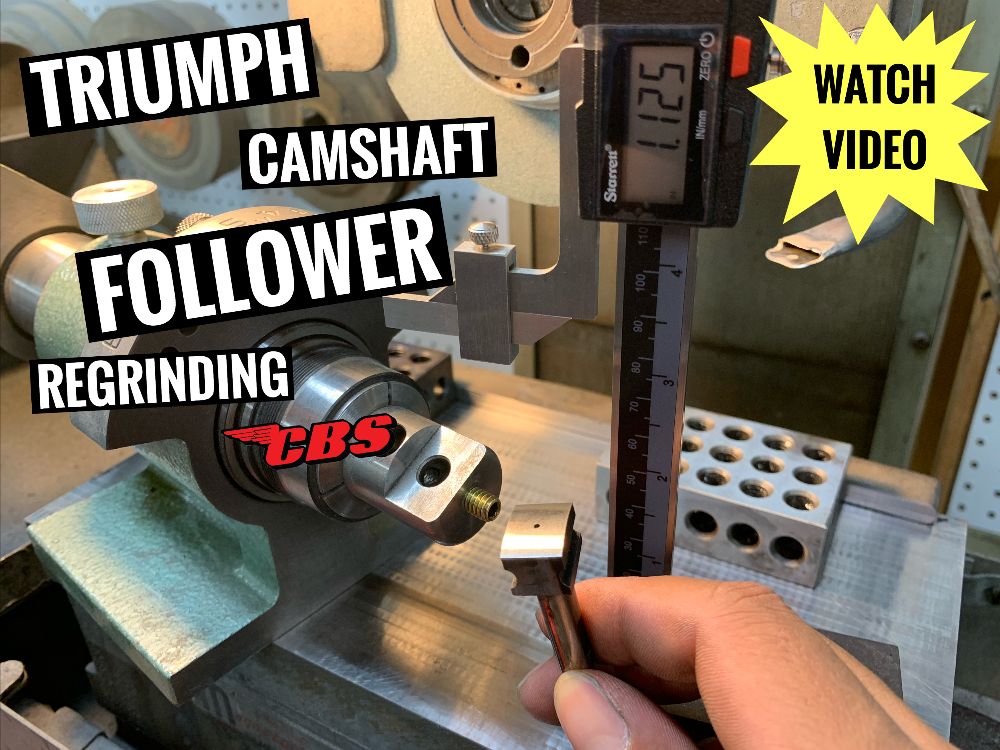 Cam Follower Re-Grinding Service (Triumph & BSA + Norton)