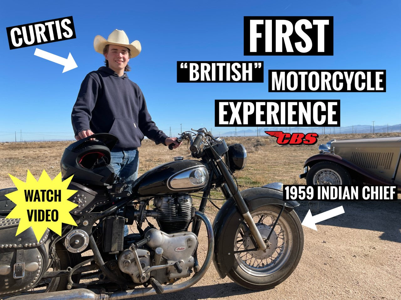 First “British” Motorcycle Experience – Classic British Spares