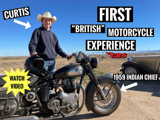 First “British” Motorcycle Experience Post