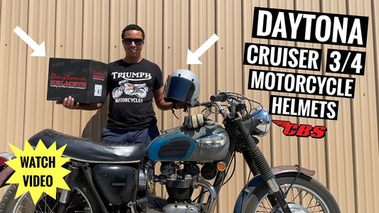 Daytona 3/4 Motorcycle Helmets Video
