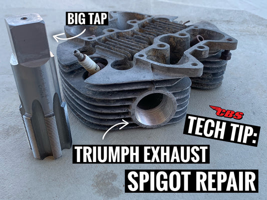 Triumph Exhaust Spigot Repair