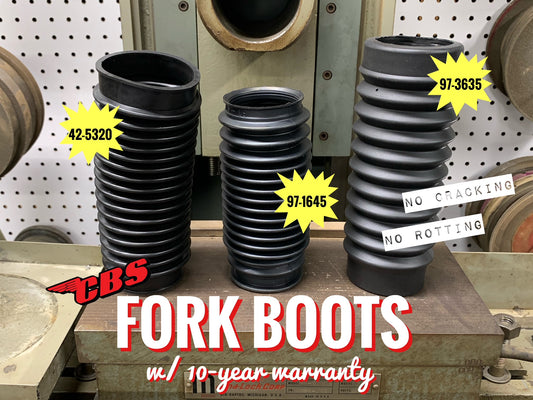 Triumph / BSA Fork Boots With Warranty Blog