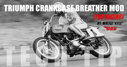 Triumph Crankcase Breather Mod Tech Tip Cover