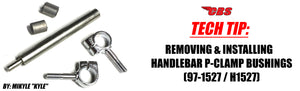 Tech Tip: Removing & Installing Handlebar P-Clamp Bushings (97-1527)