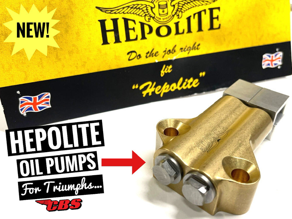 New Product: Hepolite Oil Pumps For Triumph Twins